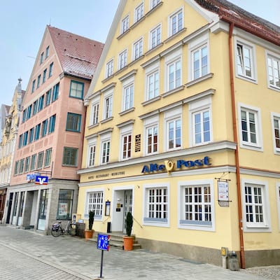 Haus Fassade Außenansicht Hotel alte Post